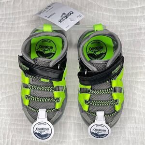 OshKosh B’Gosh 5T 5 Toddler Children’s Adjustable Kids Closed Toe Treaded Sandal